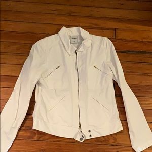 Old Navy White Utility Jacket